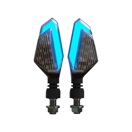 Clignotants moto en boîtier étanche et résistant avec feux de signalisation 2pcs
