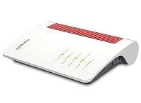 AVM FRITZ!Box 7690 UK (DSL router, Wi-Fi 7 up to 5760 Mbit/s (5 GHz) and up to 1376 Mbit/s (2.4 GHz), mesh Wi-Fi, media server, 4 x gigabit LAN, DECT base station)