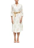s.Oliver Black Label Damen Dress 2180644 0200 Ecru 40