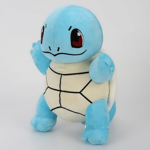 Image of Mirada Pokemon Squirtle Soft Plush Toy - 23cm | Official Licensed Blue Stuffed Animal Doll for Kids, Boys & Girls | Super Soft & Comfortable Cuddly Character | Ideal Gift for Birthday & Festivals