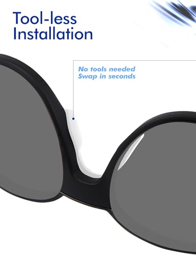 Image of SAUCER Replacement Nose Pieces Pads for Oakley Hex Jector OX8032 | OX8174F Eyeglass