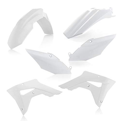 2 Anni di garanzia acerbis 0022530.030 kit plastiche bianco compatibile con honda crf 450 rx 2019 2020 mototopgun