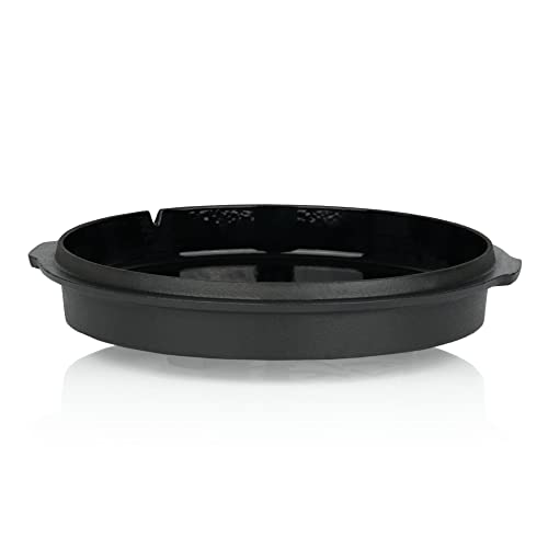 BBQ-Toro Dutch Oven Série émail | émaillé | casserole en fonte | cocotte avec lève-couvercle, casserole en fonte, casserole à feu, casserole (DO45E - 4,2 litres, casserole avec pieds) – Image 6