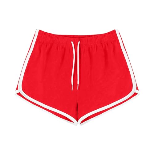 HGps8w Womens Running Athletic Shorts Comfy Booty Dolphin Lounge Shorts Yoga Cycling Workout Gym Sports Activewear