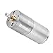 DC 12V Gear Motor,High Torque Electric Micro Speed Reduction Geared Motor 25GA-370 Centric Output Shaft 25mm Diameter Gearbox Electric Motor(12V 5RPM)