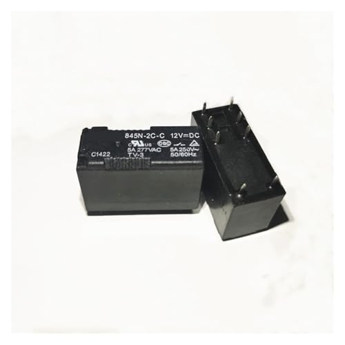 Relais 845N-2C-C 5VDC pour prototypage et projets de robotique