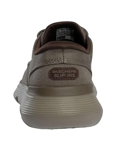 Skechers Men's Garza - Clive - DKTP - 12 Medium Dark Taupe