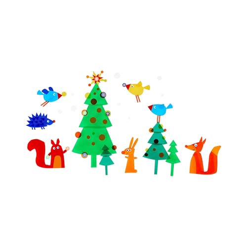 Décoration de Noël pour fenêtre à fabriquer en famille - 3
