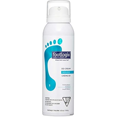 FOOTLOGIX DD Cream Mousse, White, 4.23 Ounce Cover
