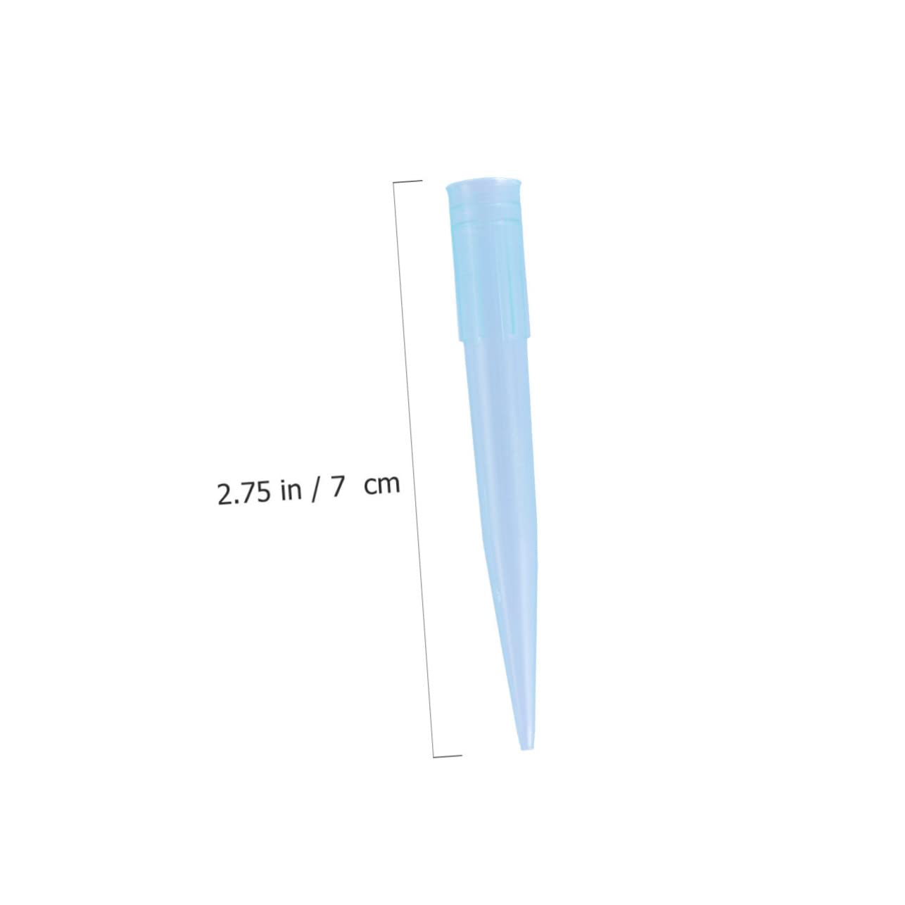 500pcs Liquid Pipettor Tips Plastic Nozzle for Lab Use Soft Flexible Design for Efficient Liquid Transfer Compatible with Standard Pipettes