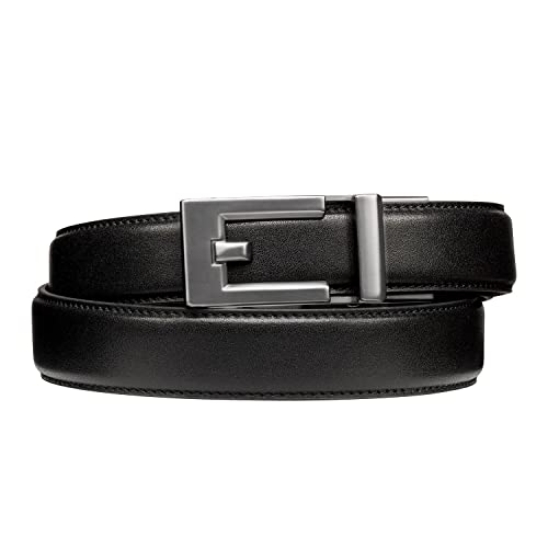 KORE Slim Full-Grain Leather Track Belts | “Impact