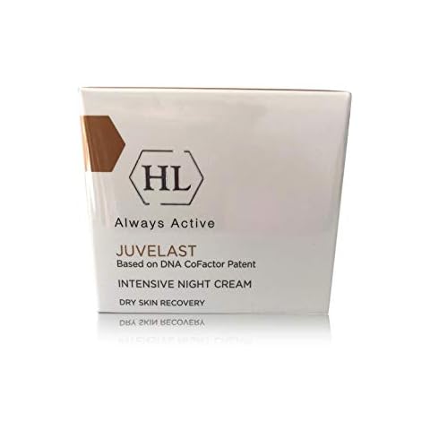 HL Holy Land Cosmetics Juvelast Intensive Night Cream with Copper Peptide Complex, DNA Repair Enzyme and Vitamin E for Dry Skin, 1.7 fl.oz Cover