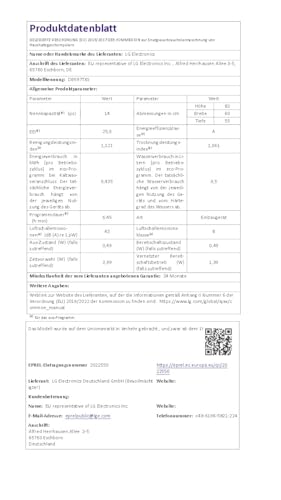LG DB597TXS, Energieklasse A -20%, vollintegrierbarer Geschirrspüler, Spülmaschine mit Besteckschublade, automatische Türöffnung bei Trocknung, Dampfreinigung, besonders leise, Silber