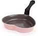 Neoflam Ceramic Nonstick Heart-Shaped Egg Pan, Pink