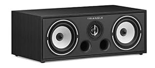 Triangle - Enceinte Centrale Home-Cinéma BOREA BRC1-2 Voies - Puissance Admissible 100W - Rendement 90 DB/W/m - Bass Reflex - 485 x 176 x 274 mm - Noir