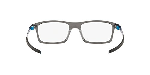 Image of Oakley mens Ox8050 Pitchman Rectangular Prescription Eyeglass Frames