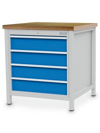 Bedrunka+Hirth - Kastenwerkbank 810x750x859 mm mit 4 Schubladen