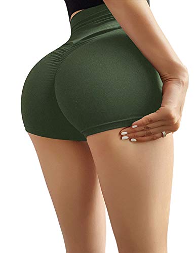 STARBILD Ladies Sports Shorts Women Booty Shorts Compression Running Shorts High Waisted Yoga Shorts Gym Leggings Training Exercise Fitness Shorts Pole Dance Shorts Sexy Hot Pants Summer Clothes