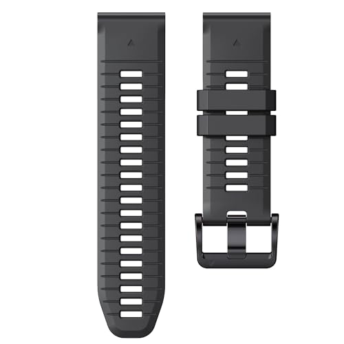 Bracelet Fenix 6X Strap de montre premium 26mm en silicone haute performance pour Tactix Delta