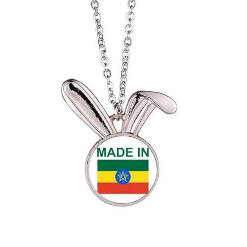 Collier lapin Ethiopie Country Love bijou idéal pour vos sorties