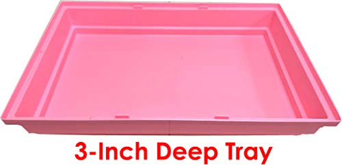 image for Mcage Pink Large 5-Level Large Expandable and Customizable Cross Twin 