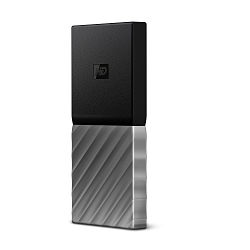 WD My Passport SSD 512 GB, Mobile SSD-Festplatte, USB Type-C und USB 3.1 Gen 2-Ready, mit Kennwortschutz und Software für automatische Datensicherung, WDBK3E5120PSL-WESN