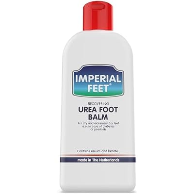 Imperial Feet Urea Foot Balm - Natural Urea Cream for Foot Care, Cracked Heel Repair, Rough Skin, Dryness, Calluses - Cleansing, Exfoliant - Wild Herb Extract - 5.07oz