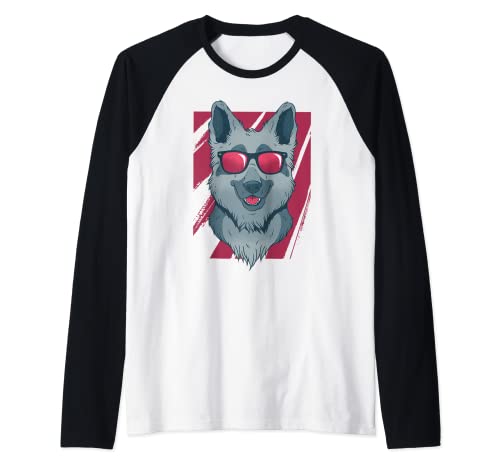 German Shepherd Clothing For Men Women Dog Lover Gifts Funny - Ropa para hombre y mujer Camiseta Manga Raglan