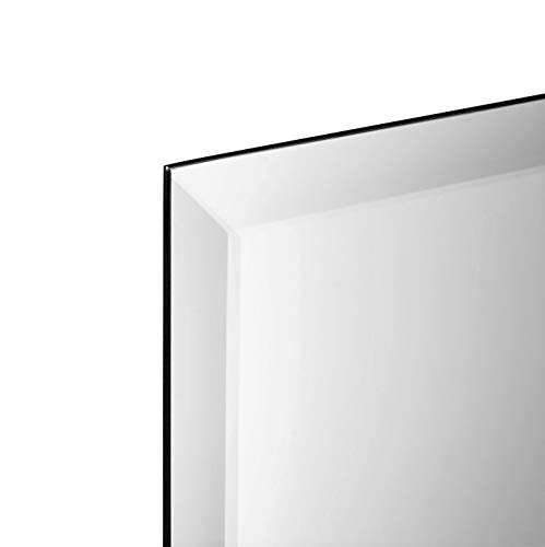 The Better Bevel Better Bevel 12 Inch X 48 Inch Frameless Full-Length Rectangle Mirror | 1 Inch Beveled Edge | Wall Mirror thumb #3
