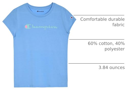 Image of Champion Girls' Champion Girls Short Sleeve Tee Shirt