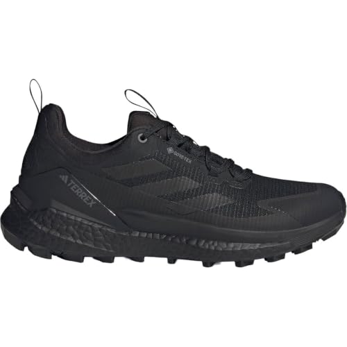 Image of adidas Mens Terrex Free Hiker 2.0 Low Gore-Tex Hiking Hiking Sneakers Shoes - Black