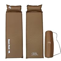 2枚セット「Bears Rock」マット5cm MT-105F マット5cm MT-105F - Bears Rock:寝袋・テントなどアウトドア用品の