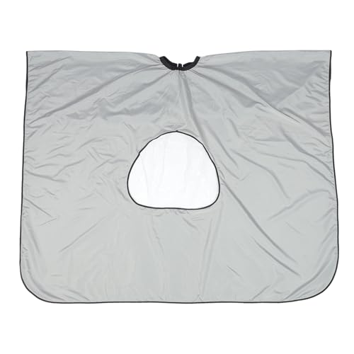 Capa para corte de cabello 150x170 cm gris profesional