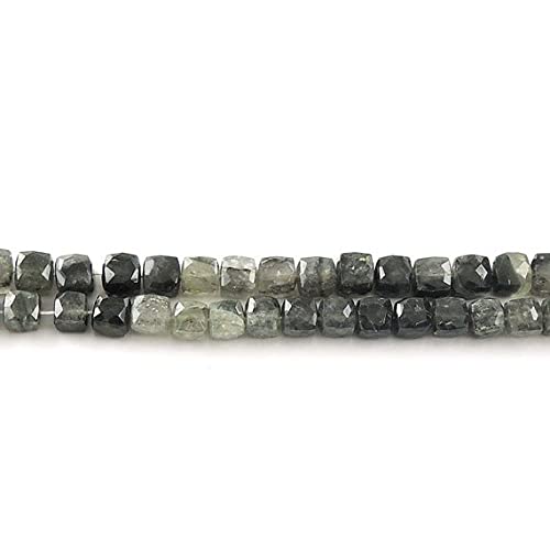 Quartz tourmaline perles cube pour bijoux faits main au quotidien