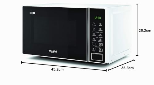 Micro-Ondes Whirlpool MWP203W – 20L 700W avec Grill 1000W - vue 5