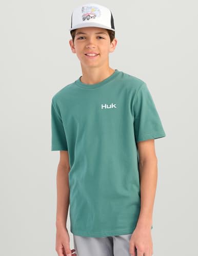 HUK Boys' Performance Fishing Graphic Tee, Short Sleeve T-Shirt for Kids2