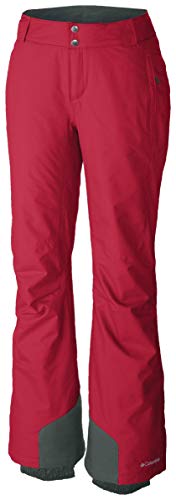 Columbia Bugaboo Omni-Heat Pant, Pantalón De Esquí para Mujer, Red Camellia, Talla L/R