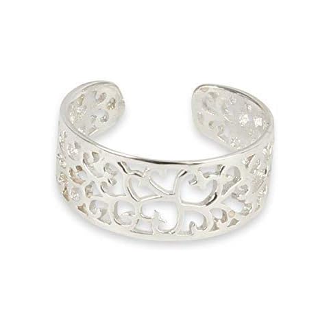 Adjustable 925 Sterling Silver Toe Ring Cover