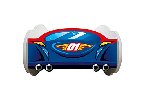 Topbeds Letto per bambini AUTO DA CORSA 140x70 cm