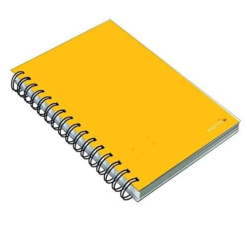 Image of MURALICRAFT Spiral Notebook yellow Design