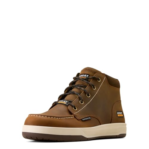 ARIAT Men's Outmatch Mid Composite Toe Work Shoe, 9.5 Medium, Distressed Brown by ARIAT - Used condition - US$114.57