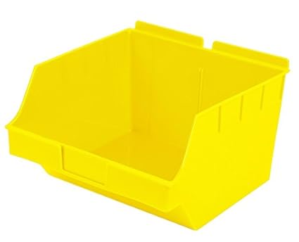 Slatwall Storage/Display bin, Plastic (Polypropylene), 10.75