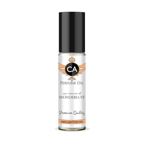 CA Perfume Impression of Wonderlust for Women Fragrance Oil Amber Floral Scent Long Lasting Perfumes for Women Travel Size TSA Ready Mini Parfum Body Oil Roll-on 0.33 Fl Oz 10ml