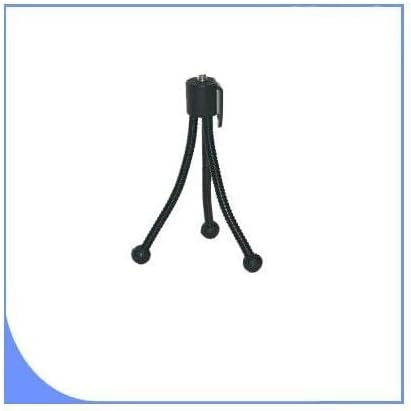 BigVALUEInc Saver Accessory Bundle - Replacement Lithium Ion Battery for Pentax Optio W60 and M50 Plus Quick-Rapid External Battery Charger - Flexible Mini Table Top Tripod + More!