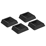 Oxxggkao 4-teilige Hochleistungs Gummiunterlegscheiben zur Stabilisierung Ihrer Blackstones Grillplatte auf jedem Gelände während des Grillens Grillunterlage, Grillfüße, Nivellierer