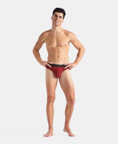 Image of Jockey US07 Men Super Combed Cotton Elastane Stretch Solid Brief