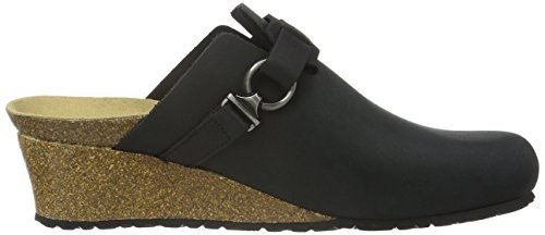 Birkenstock Dana Leder, Zoccoli Donna, Nero, 36 EU...