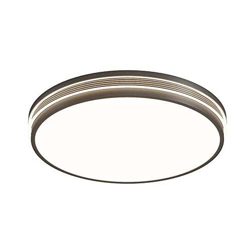 Plafonnier LED moderne avec promesse d'intensité variable or 42cm