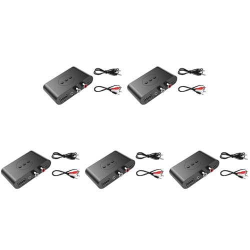 Récepteur Bluetooth 5.2 jack AUX adaptateur audio stéréo pour amplificateur et haut-parleur sans fil