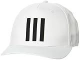 adidas Mens Cap 3-Streifen Tour Kappe, White, H57169, Size OSFM